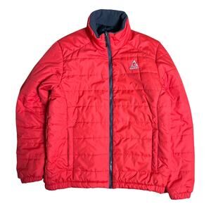 Gerry Weber Men's Red Puffer Lightweight Jacket Hiking GorpCore Medium